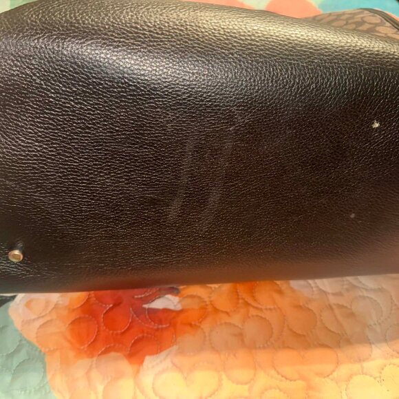 Coach Dempsey Tote 40 In Signature Jacquard - Used - Picture 3 of 5